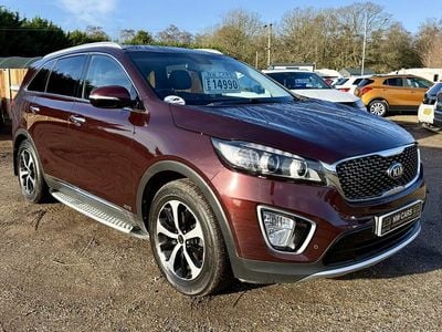 Used Kia Sorento 197 HP (144 kW) 2017 Red SUV