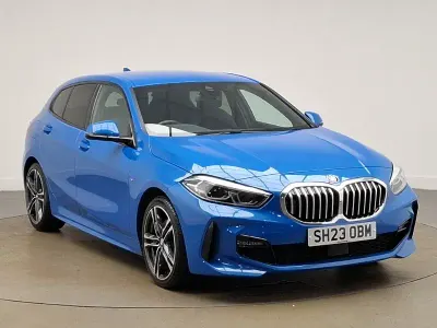 Used BMW 118 M Sport 136 HP (100 kW) 2023 Blue Hatchback