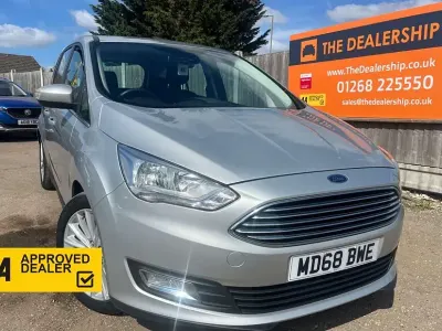 Used Ford Grand C-Max Titanium 125 HP (91 kW) 2018 Silver MPV
