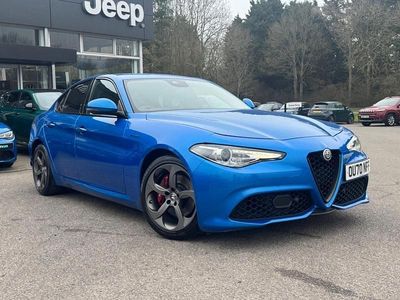 Used Alfa Romeo Giulia Veloce 276 HP (202 kW) 2020 Blue Sedan