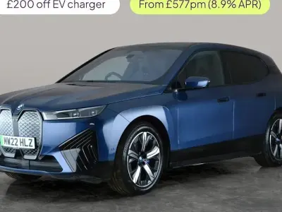 Used BMW iX M Sport 239 kW (326 HP) 2022 Blue SUV