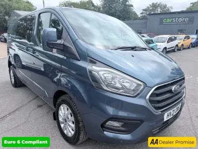 Used Ford Transit Custom Limited 2021 Blue Van