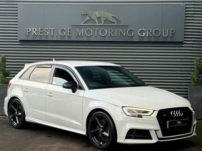 Used Audi S3 Sportback Black Edition 2018 White Hatchback