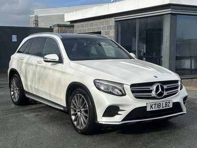 Used Mercedes GLC220 AMG Line Premium 2018 White Estate