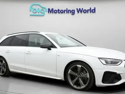 Used Audi A4 Black Edition 150 HP (110 kW) 2021 White Estate