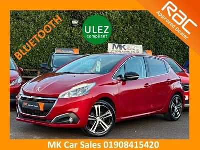 Used Peugeot 208 GT-line 2016 Red Hatchback