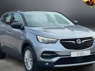 Used Vauxhall Grandland X Sport 131 HP (96 kW) 2019 Grey SUV