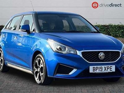 Used MG MG3 Exclusive 106 HP (77 kW) 2019 Blue Hatchback