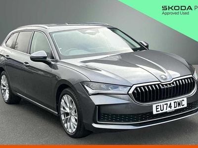 Used Skoda Superb SE L 193 HP (141 kW) 2024 Graphite grey metallic Estate