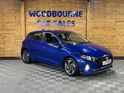 Blue Used 2021 Hyundai i20 Hatchback | £12,995 (Fair price)