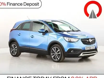 Gebraucht Vauxhall Crossland X Elite 81 PS (59 kW) 2018 Blau SUV