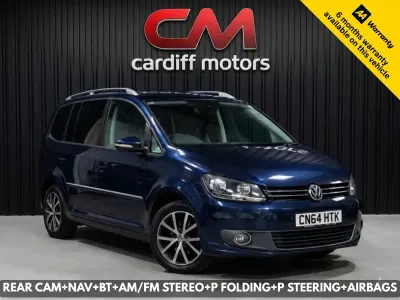 Used VW Touran SE 140 HP (102 kW) 2014 Blue MPV