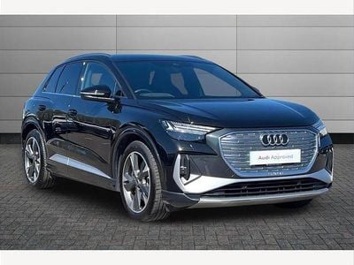 Used Audi Q4 e-tron S-Line 250 kW (340 HP) 2024 Black SUV