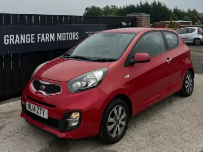 Used Kia Picanto City 68 HP (50 kW) 2014 Red Hatchback