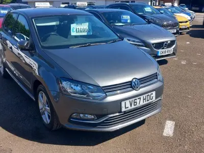 Used VW Polo Edition 90 HP (66 kW) 2017 Grey Hatchback