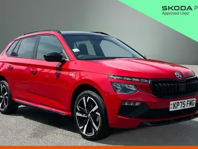 Used Skoda Kamiq Monte Carlo 150 HP (110 kW) 2025 Red SUV