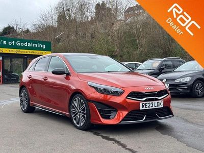 Used Kia Ceed GT-Line S 158 HP (116 kW) 2023 Orange Hatchback