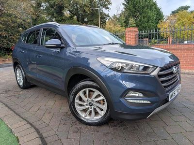 Stargazing blue Used 2017 Hyundai Tucson SE SUV | £7,270 (A bit pricey)