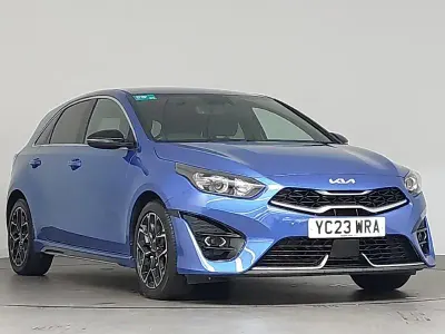 Used Kia Ceed GT-Line 158 HP (116 kW) 2023 Blue Hatchback
