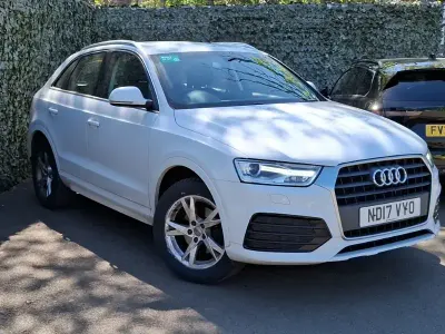 Używany Audi Q3 Sport 150 KM (110 kW) 2017 Biały SUV