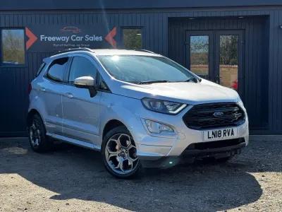 Second-hand Ford Ecosport ST-Line 125 CP (91 kW) 2018 Argintiu SUV
