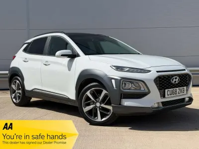 Used Hyundai Kona Premium SE 2018 White SUV