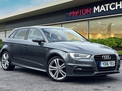 Used Audi A3 Sportback S-Line 2016 Grey Hatchback
