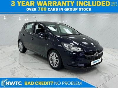 Used Vauxhall Corsa S 90 HP (66 kW) 2019 Blue Hatchback
