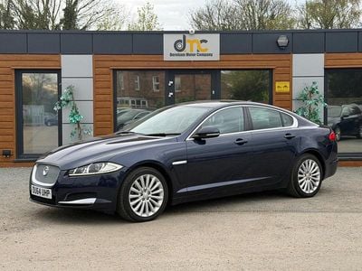 Used Jaguar XF Luxury 2014 Blue Sedan