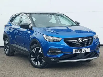 Used Vauxhall Grandland X Sport 130 HP (95 kW) 2019 Blue SUV