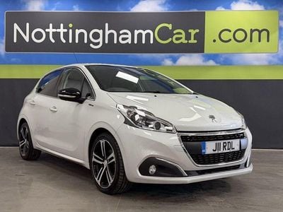 Used Peugeot 208 GT-line 110 HP (80 kW) 2015 White Hatchback