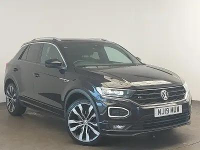 Used VW T-Roc R-line 115 HP (84 kW) 2019 Black SUV