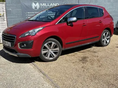 Begagnad Peugeot 3008 Allure 2014 Röd Kombi