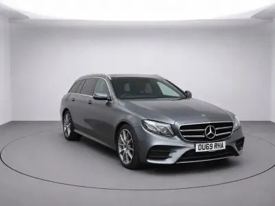 Used Mercedes E220 AMG line 194 HP (142 kW) 2019 Grey Estate