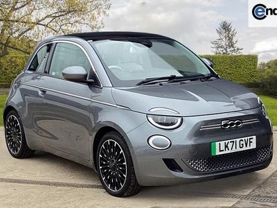 Used Fiat 500e La Prima 86 kW (118 HP) 2021 Grey Hatchback