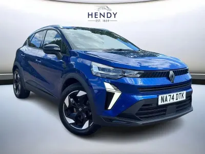 Used Renault Captur Techno 91 HP (66 kW) 2024 Blue  SUV