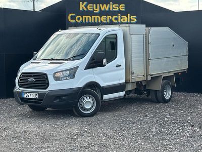 Używany Ford Transit 130 KM (95 kW) 2017 Biały Kabriolet