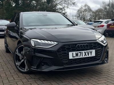 used Audi A4 Saloon (2022/71)40 TFSI 204 Black Edition 4dr S Tronic 4d