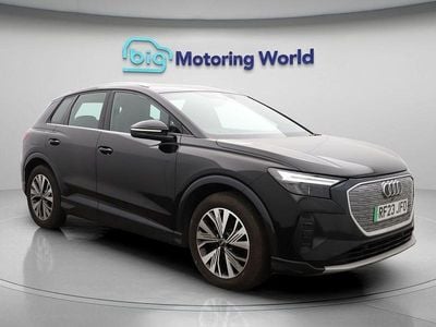 Black Used 2023 Audi Q4 e-tron Sport SUV | £21,000 (Good price)