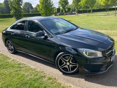 Black Used 2015 Mercedes CLA220 AMG Sedan | £9,990 (Fair price)
