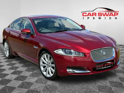 Used Jaguar XF Portfolio 240 HP (176 kW) 2013 Red Sedan