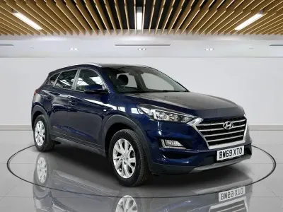 Usado Hyundai Tucson SE 115 HP (84 kW) 2020 Azul SUV