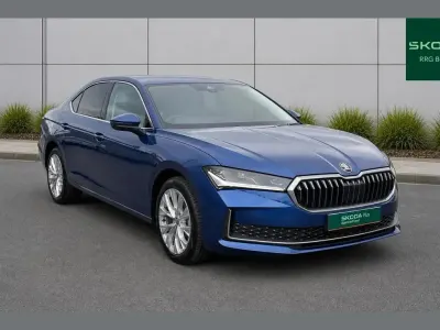 New Skoda Superb SE L 150 HP (110 kW) 2026 Blue Hatchback