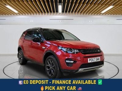 Red Used 2017 Land Rover Discovery Sport HSE SUV | £10,949 (Good price)