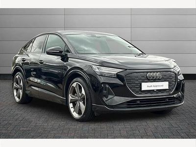 Used Audi Q4 Sportback e-tron Black Edition 210 kW (286 HP) 2025 Black SUV