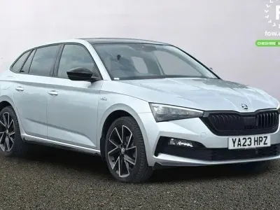 Gebraucht Skoda Scala Monte Carlo 150 PS (110 kW) 2023 Silber Kleinwagen