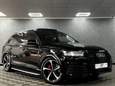 Begagnad Audi Q7 Black Edition 286 HK (210 kW) 2019 Svart SUV