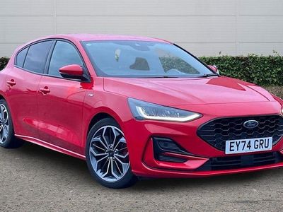 Red Used 2024 Ford Focus ST-Line X Hatchback | £20,400 (A bit pricey)