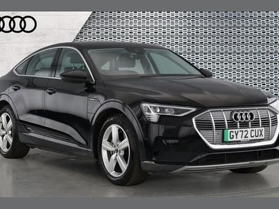 Used Audi e-tron Sportback Advanced 230 kW (313 HP) 2022 Black SUV