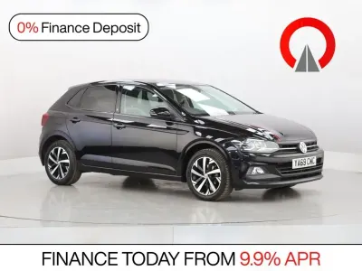 Used VW Polo Beats 95 HP (69 kW) 2019 Black Hatchback